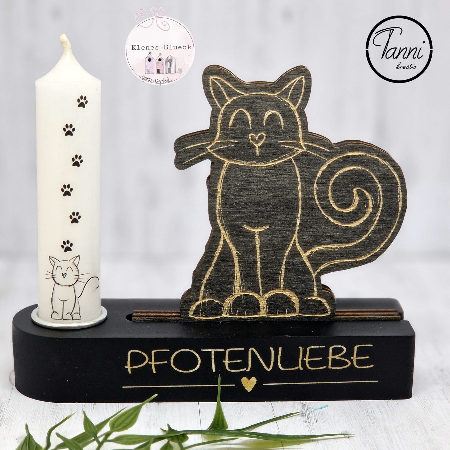 Katze mit Herznase, Set mit digitalen Dateien PNG, JPG, sublimieren, lasern, print and cut, Digistamp,drucken und mehr, Katze, Mieze, Mimi für alle