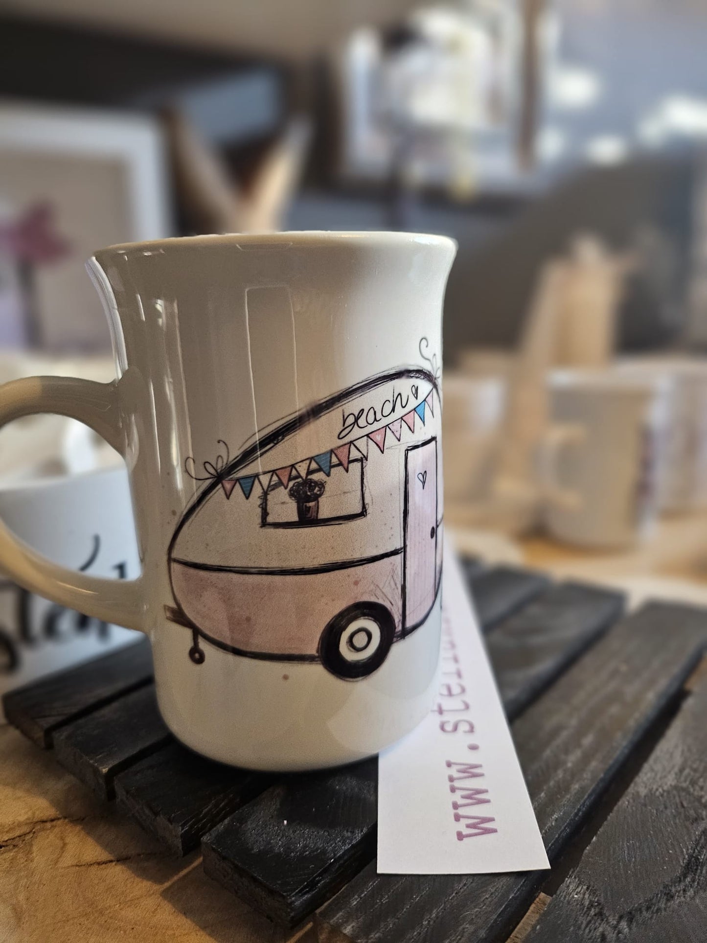 niedlicher Wohnwagen...digitale Dateien zum lasern, subliemieren, als Digistamp und mehr...