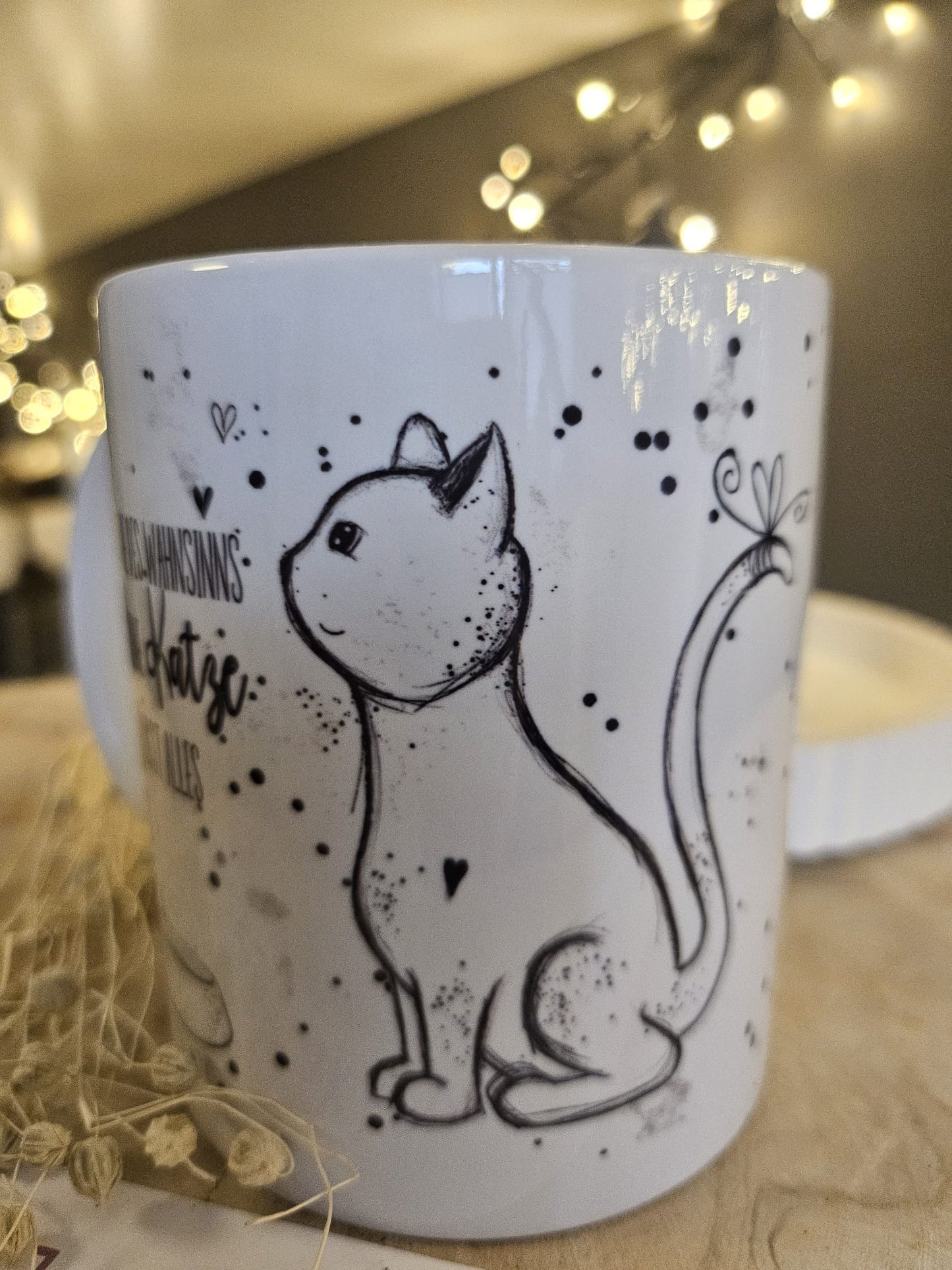 zarte Miezekatze, digitale Datei zum sublimieren, lasern und mehr