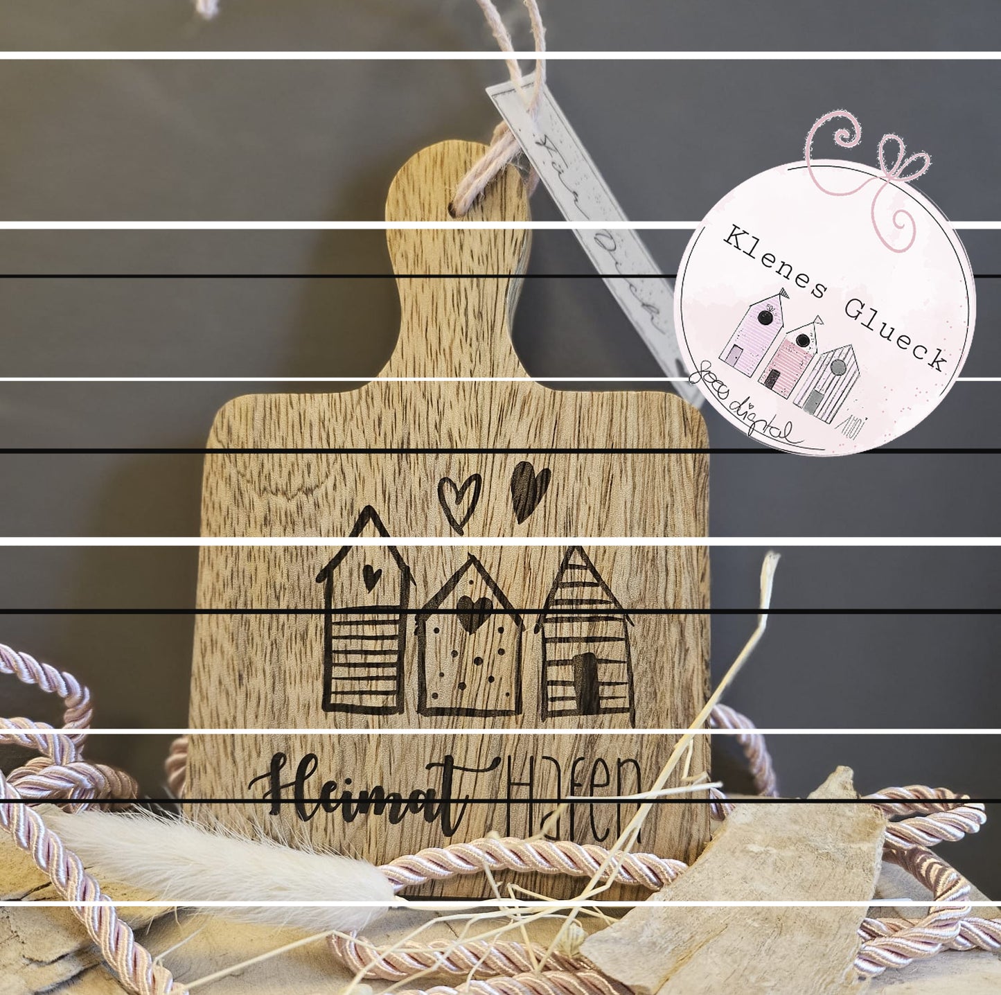 Boote und Strandhäuser-Set, digitale Datei zum lasern, sublimieren, digistamp, print and cut, Boote, Häuser, Strand für alle