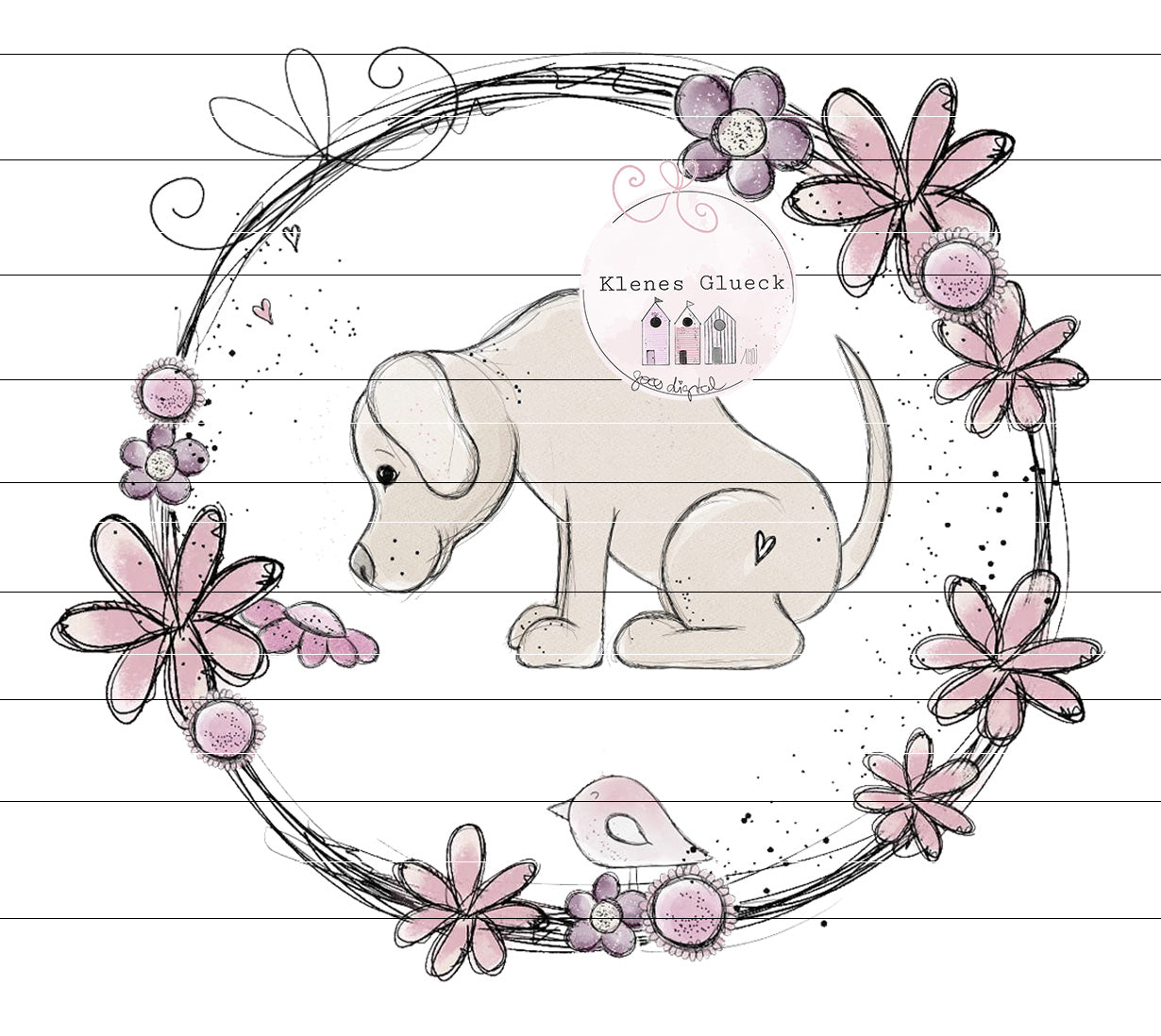 Großer Hund, Großes Herz, digitale Datei zum sublimieren, lasern und mehr