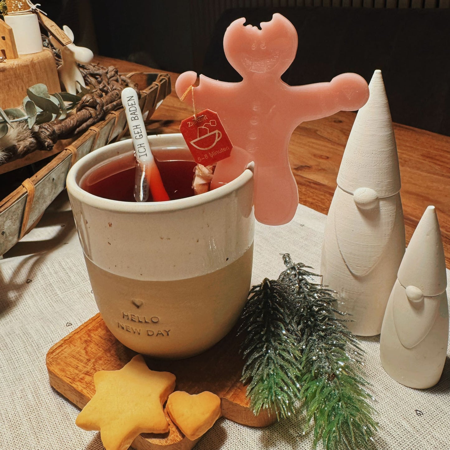 Lebkuchenmann, Tassenmännchen, Teebeutemännchen, Gravurdatei, jpg, svg, png inklusive, Acrylmännchen, Laserdatei, Weihnachten