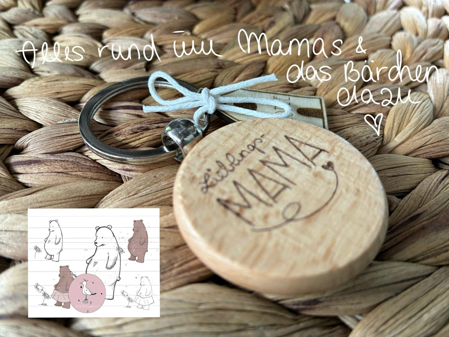Mamabär und Muttertag, Liebeserklärung an alle Mamas, Bär, Laserdatei, Gravurdatei, SVG, PNG, Subimationsdatei, digitales Set, Muttertag