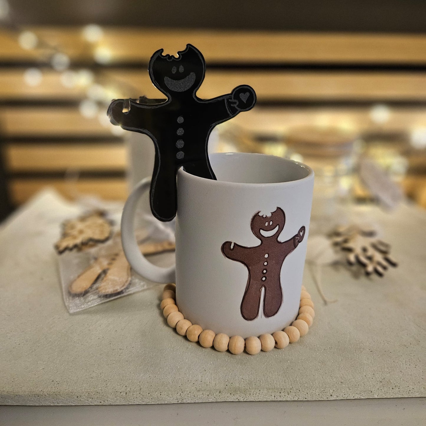 Lebkuchenmann, Tassenmännchen, Teebeutemännchen, Gravurdatei, jpg, svg, png inklusive, Acrylmännchen, Laserdatei, Weihnachten