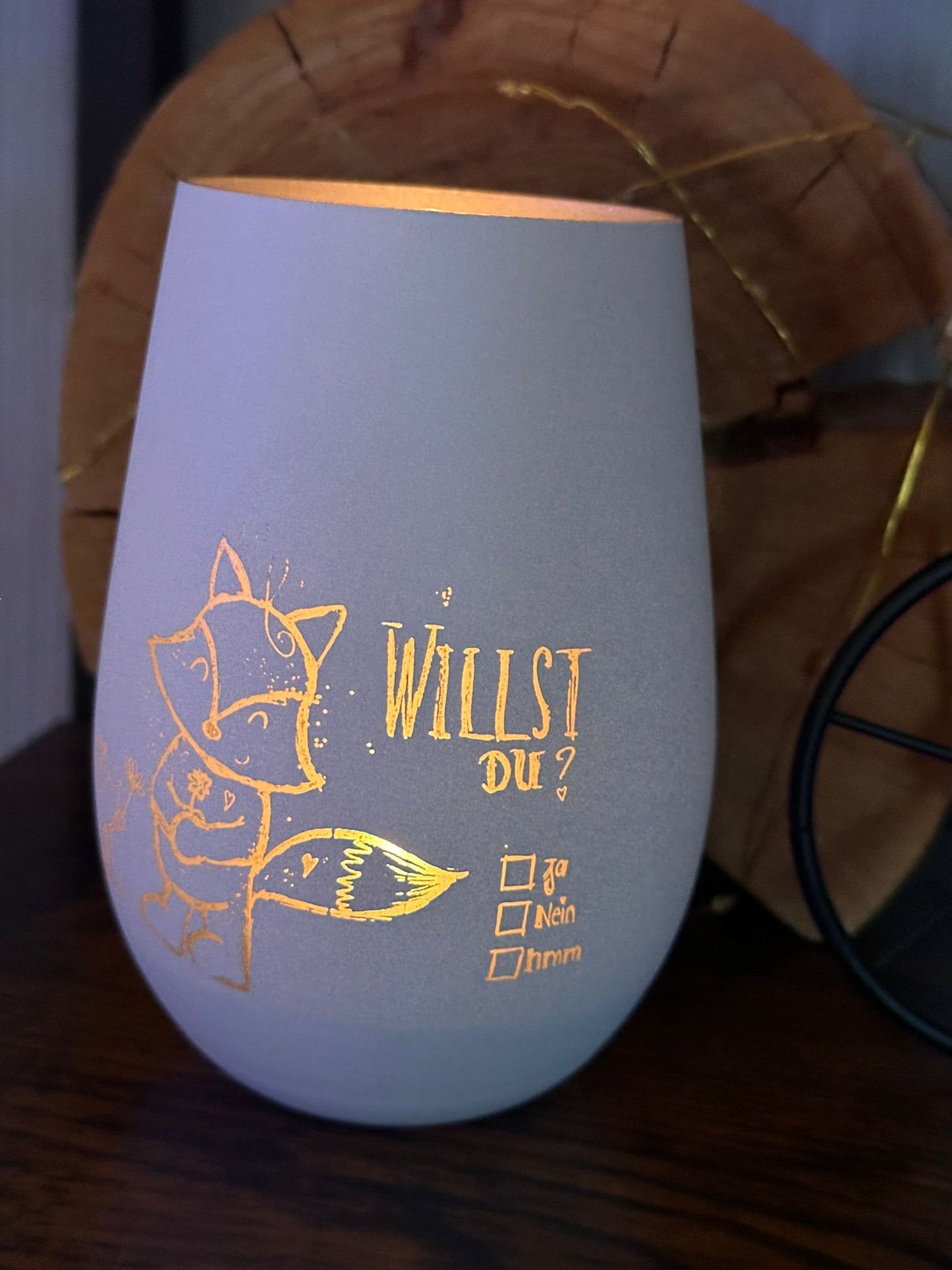 Verliebt, der Igel und der Fuchs, digitale Datei zum sublimieren, Lasern und mehr