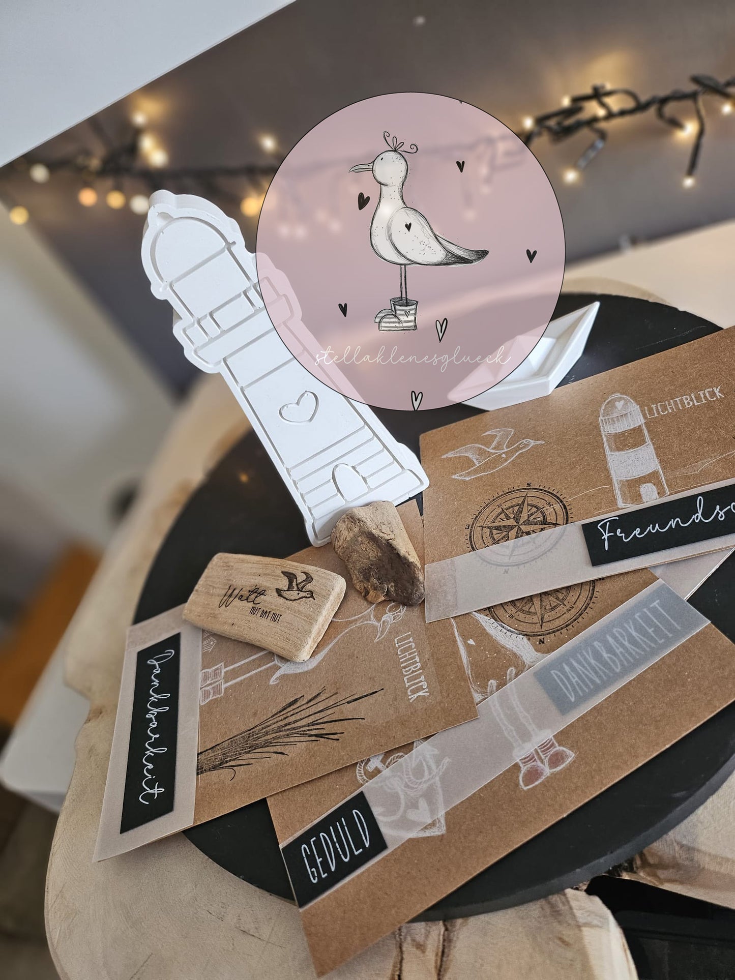 Moewen & Meer, Set mit Moewen, Sublimationsdatei, Laserdatei, Leuchtturm, Print and cut, Digistamps, Küstenliebe