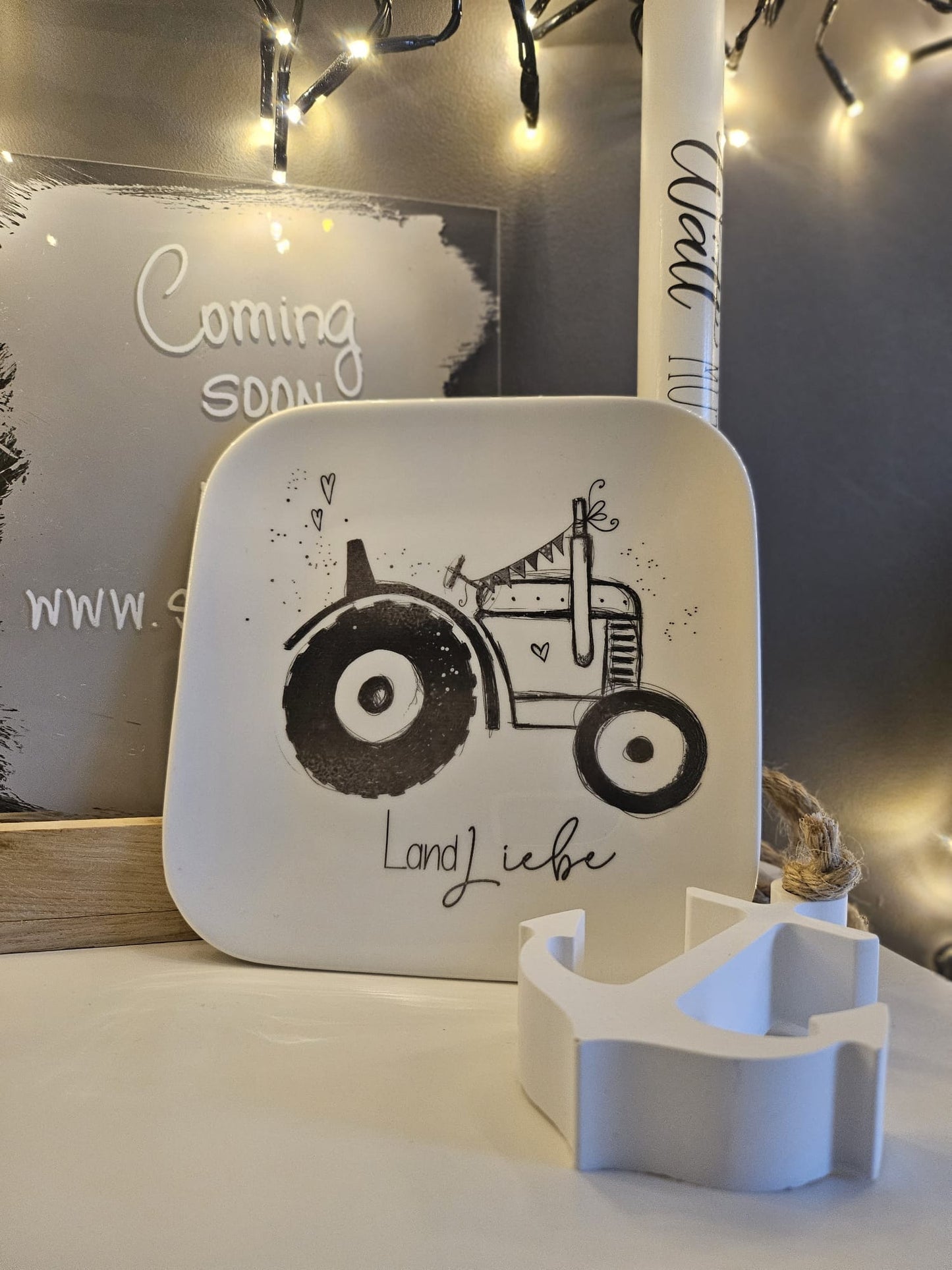 Traktor mit Herz