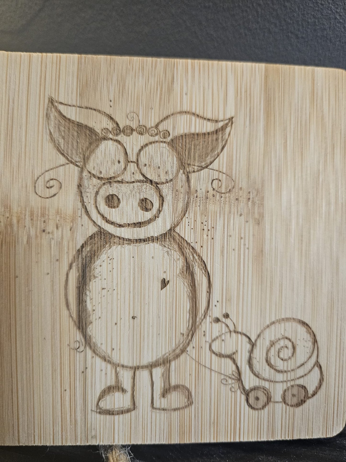 Oink das klene Schwein, digitale Datei zum Lasern, als Digistamp, zum Sublimieren und mehr