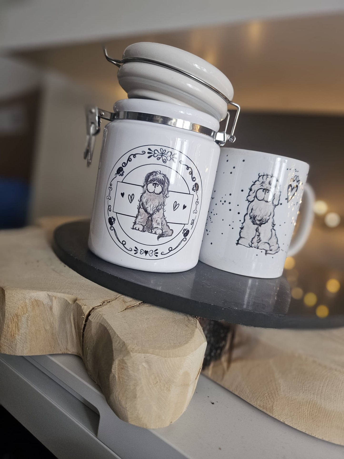 Großer, zotteliger Hund, Zottelhund, jpg, png, lasern, sublimieren, digistamp, hundedatei, Zeichnung Hund, Illustration