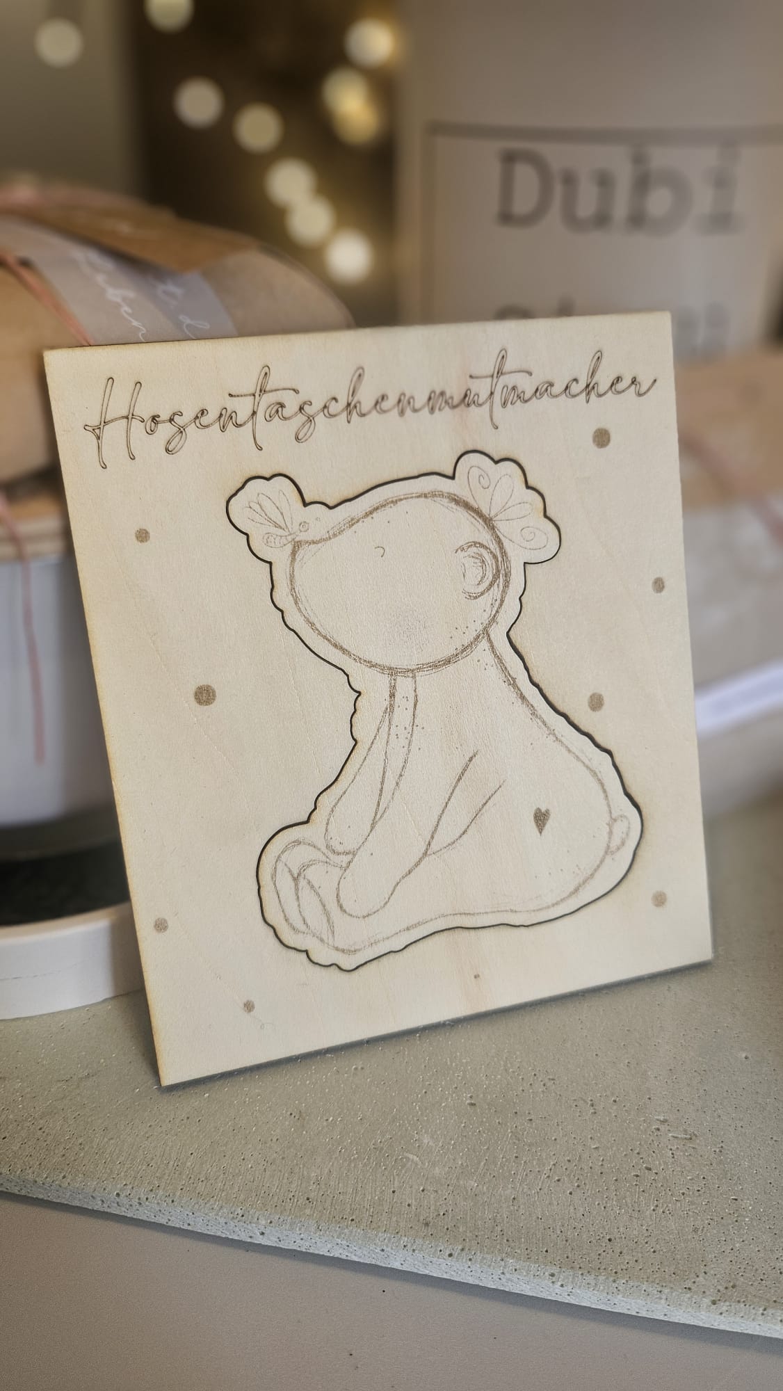 Laserdatei, Hosentaschenmutmacher Bär, niedlicher Bär, Bärchen, sublimieren, print and cut und mehr