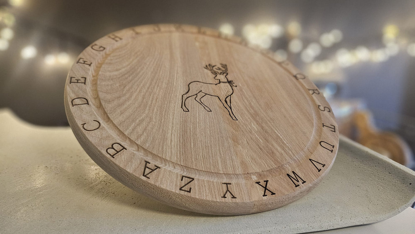 Weihnachtshirsch und Weihnachtsreh, PNG, Laserdatei, Hirsch, Reh, SVG, Hirschaufsteller, Gravurdatei Hirsch, Print and cut, Sublimationsdatei, Weihnachten