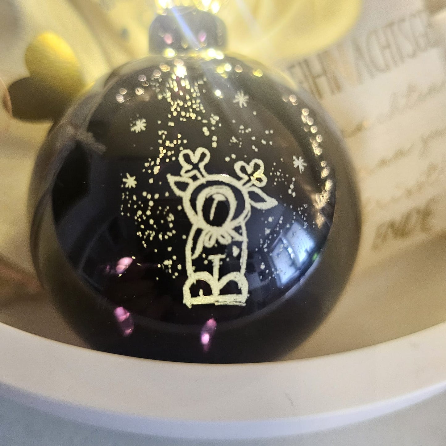 Weihnachtsdatei, "Schauschau und Pauline" Laserdatei, png, svg, jpg, mit Sublimationsdatei "Schauschau", Hund, Weihnachten, Kind mit Mütze, mädchen