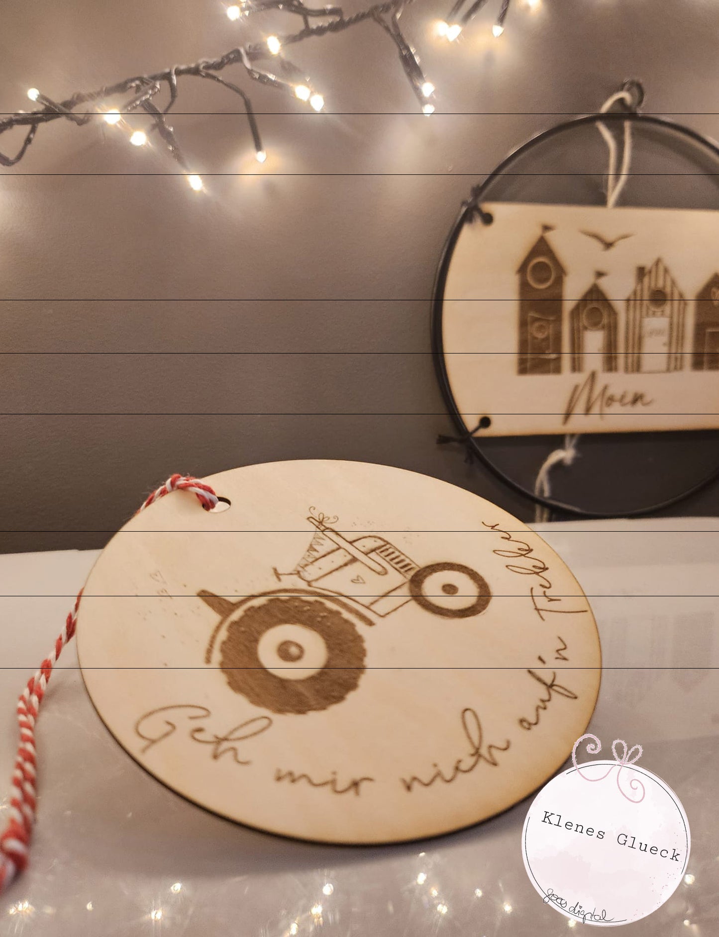 Traktor mit Herz