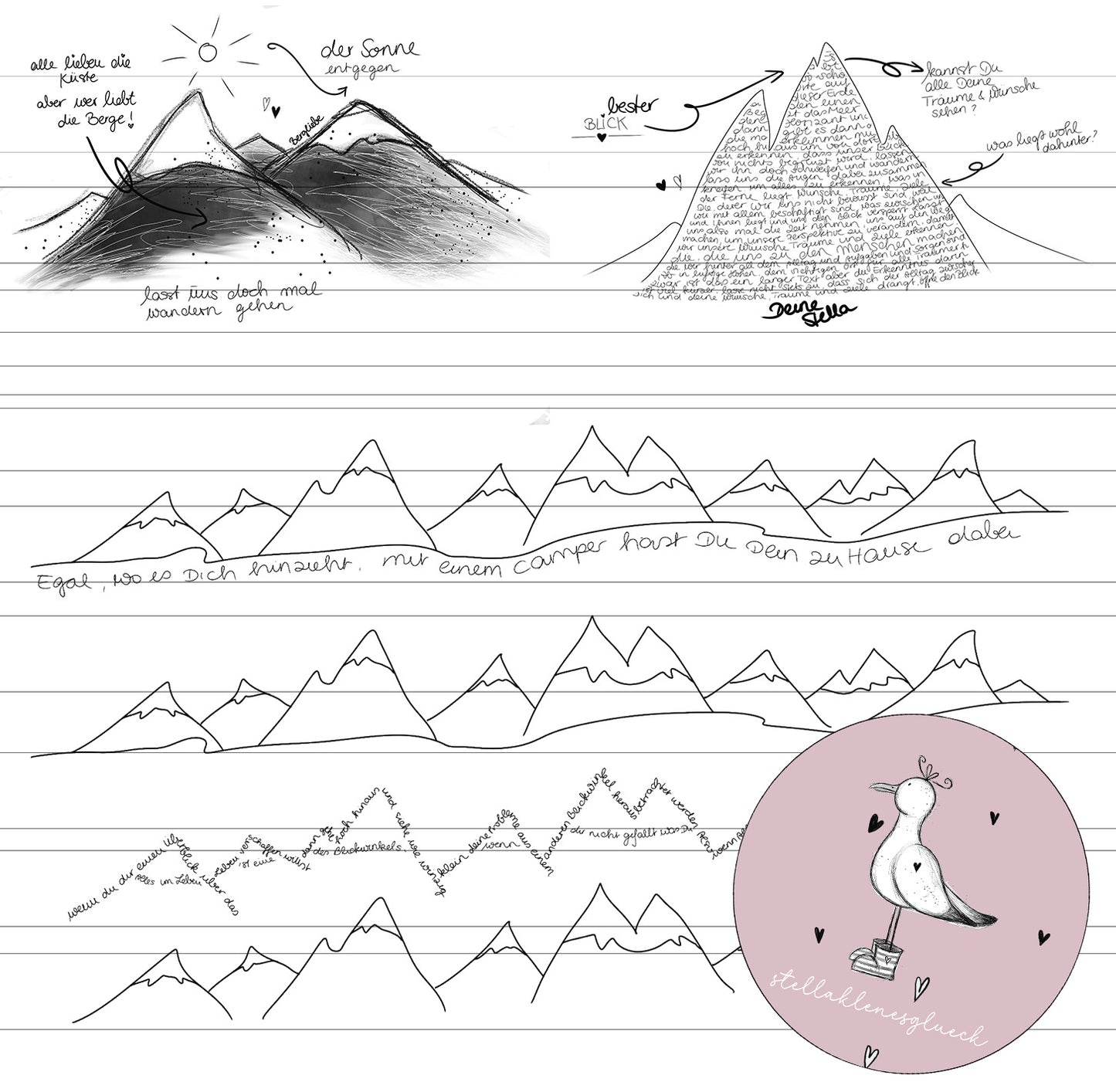 Wohnwagen-Datei, Wohnwagenliebe, Berge, Bergliebe, Camping, Campingliebe, digitale Datei, svg, png, jpg, laserdatei, sublimieren, drucken und mehr