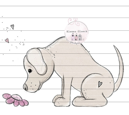 Großer Hund, Großes Herz, digitale Datei zum sublimieren, lasern und mehr