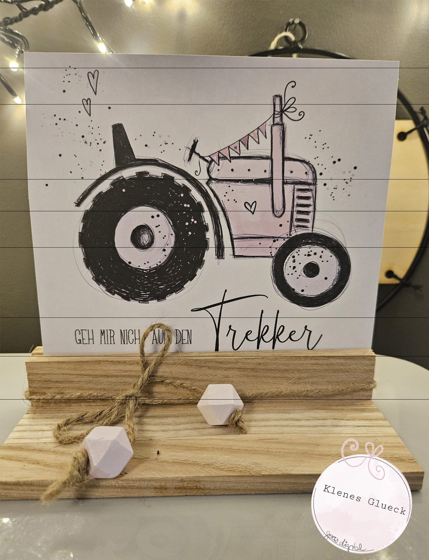 Traktor mit Herz