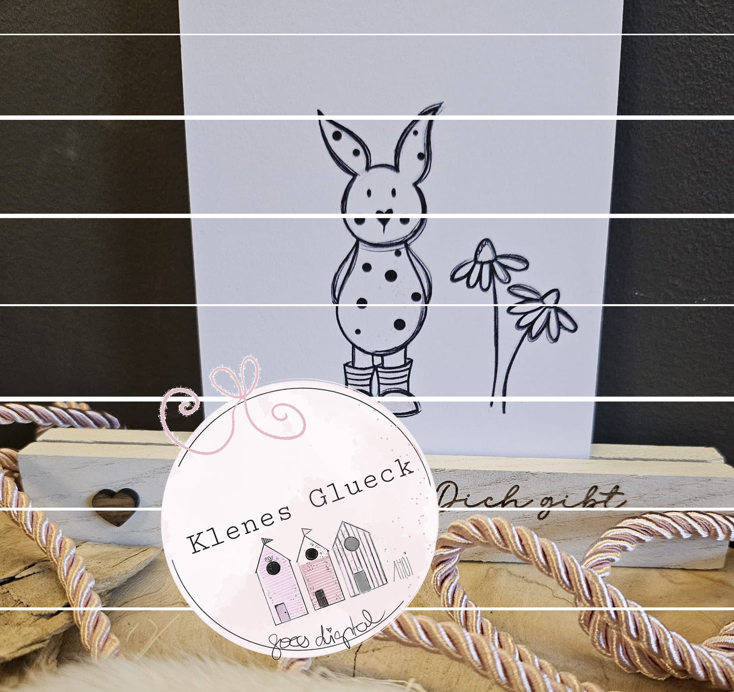 Tupfenhase, Hase mit Stiefen, Osterhase im Set, Hase mit Blume, Hase mit Gießkanne, digitale Datei, Lasern, sublimieren, Print and cut, digistamp, JPG, PNG, Osterset