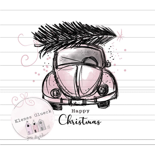 Weihnachtskäfer digitale Datei (SVG, PNG, JPG) zum lasern, sublimieren, plotten etc