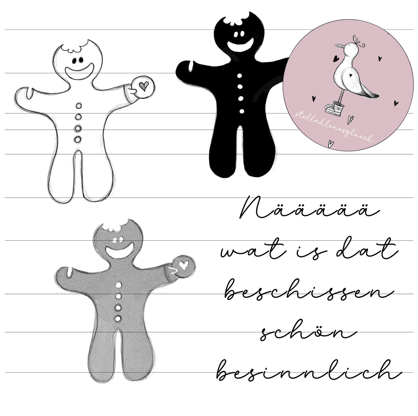 Lebkuchenmann, Tassenmännchen, Teebeutemännchen, Gravurdatei, jpg, svg, png inklusive, Acrylmännchen, Laserdatei, Weihnachten
