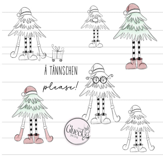 Oh Tannegnom, digitale Datei, Laserdatei, PNG, SVG, JPG, Gnom, Weihnachten, Sublimationsdatei, Gnom Set